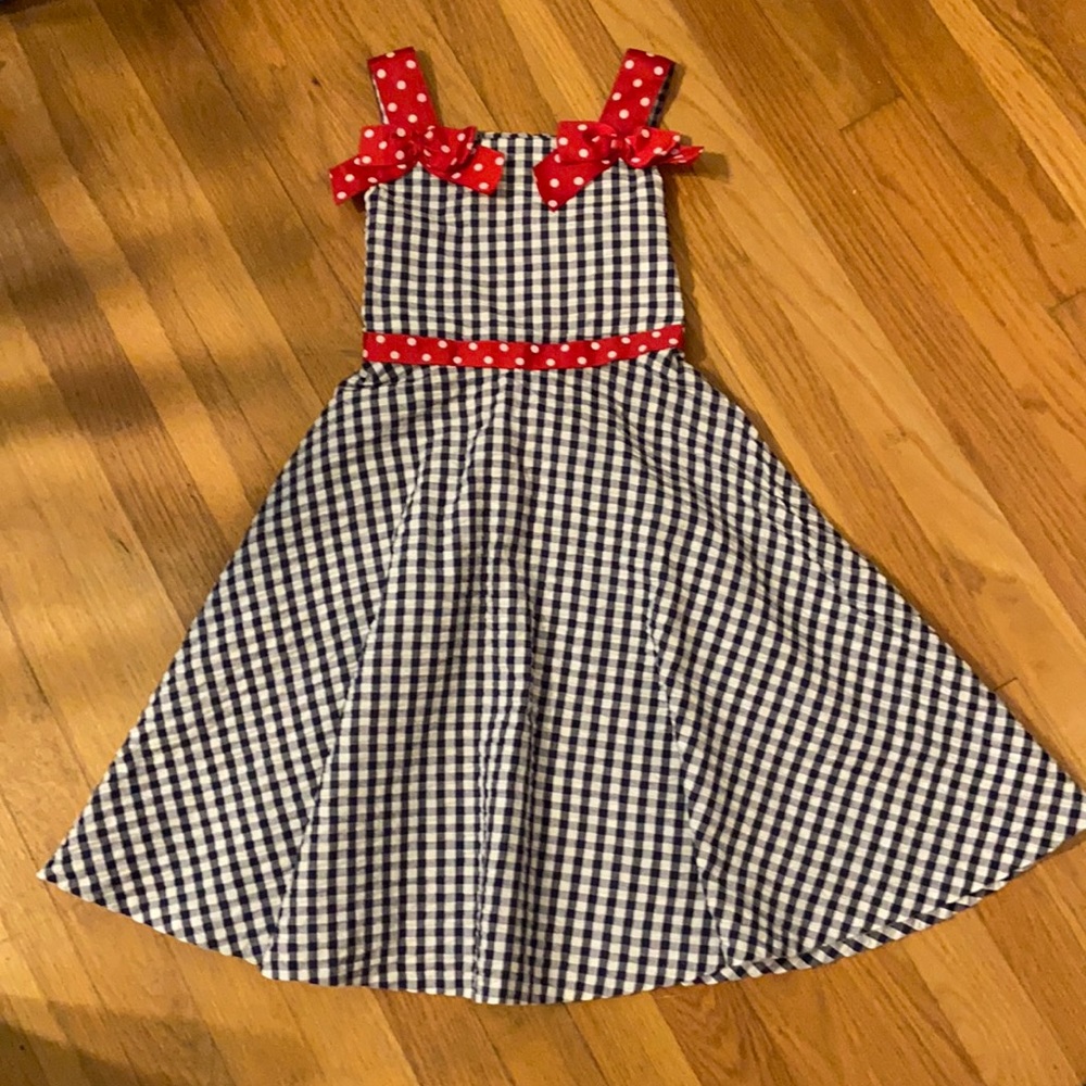 GIRLS GINGHAM DRESS SIZE 6X